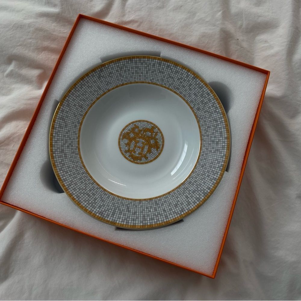 NWT Hermes Mosaique 24 soup plate - Picture 5 of 10